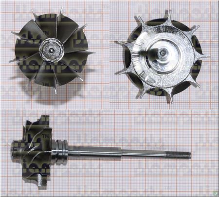 Showcase image:Turbine wheel CT FOR 17201-30030 TW