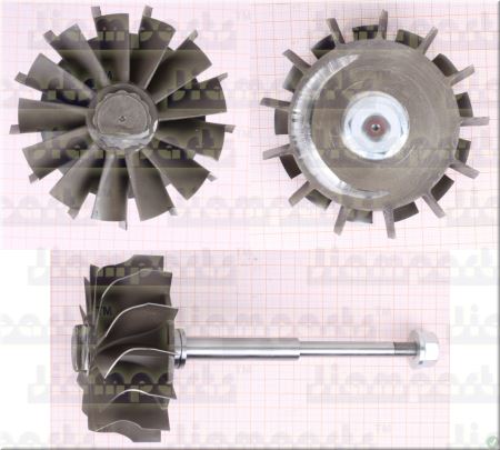 Showcase image:Turbine wheel HX82 FOR 3595850 TW