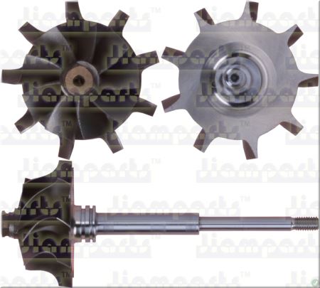 Showcase image:Turbine wheel TA2505 FOR 454163-0002 TW