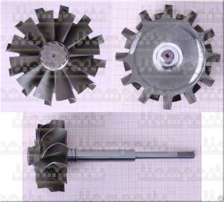 Showcase image:Turbine wheel TD10L-40MRC-23 0 FOR 49181-05050 TW