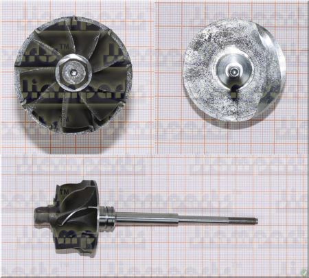 Showcase image:Turbine wheel BV43 FOR 5303-988-0144 TW