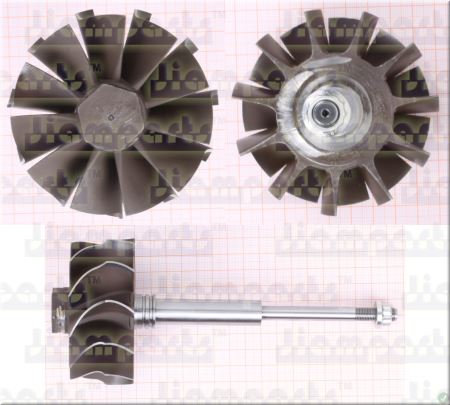 Showcase image:Turbine wheel RHC91 FOR VA270074 TW