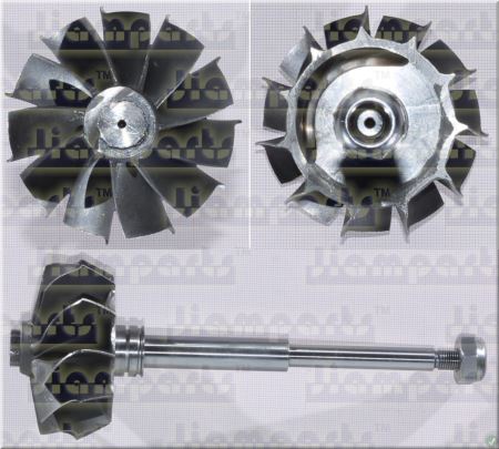Showcase image:Turbine wheel RHE8-14506Q30NABRL661CUAT FOR VA740011 TW