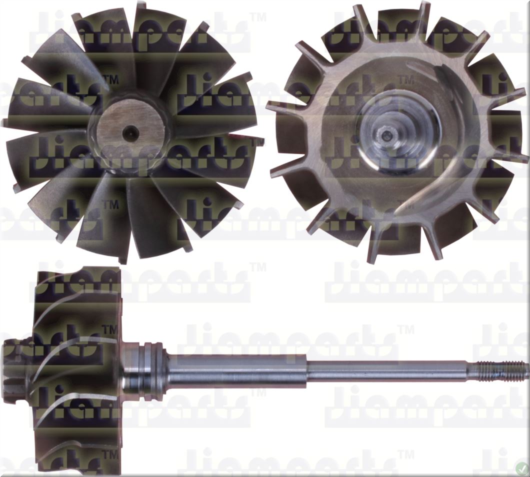Description image:Turbine wheel H1E;HX40W GFMP-001