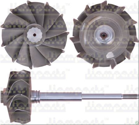 Showcase image:Turbine wheel RHE62W NH361206
