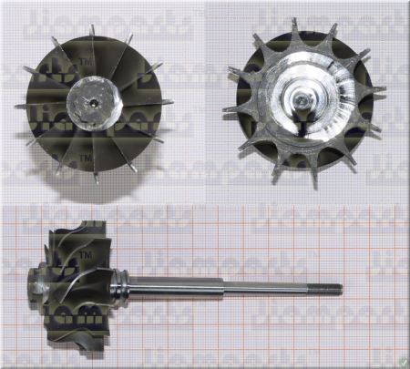 Showcase image:Turbine wheel RHB52W NN131614