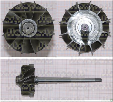 Showcase image:Turbine wheel HE551V;TTIN151030-1 TTIN151030-1
