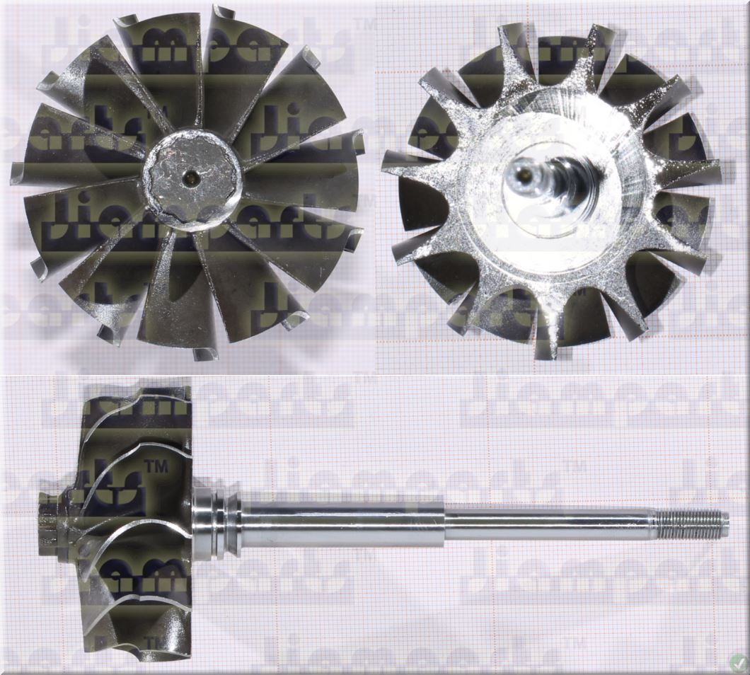 Description image:Turbine wheel RHC6 VA850014 TW