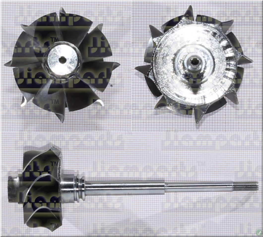 Description image:Turbine wheel RHF4 VAX40019 TW