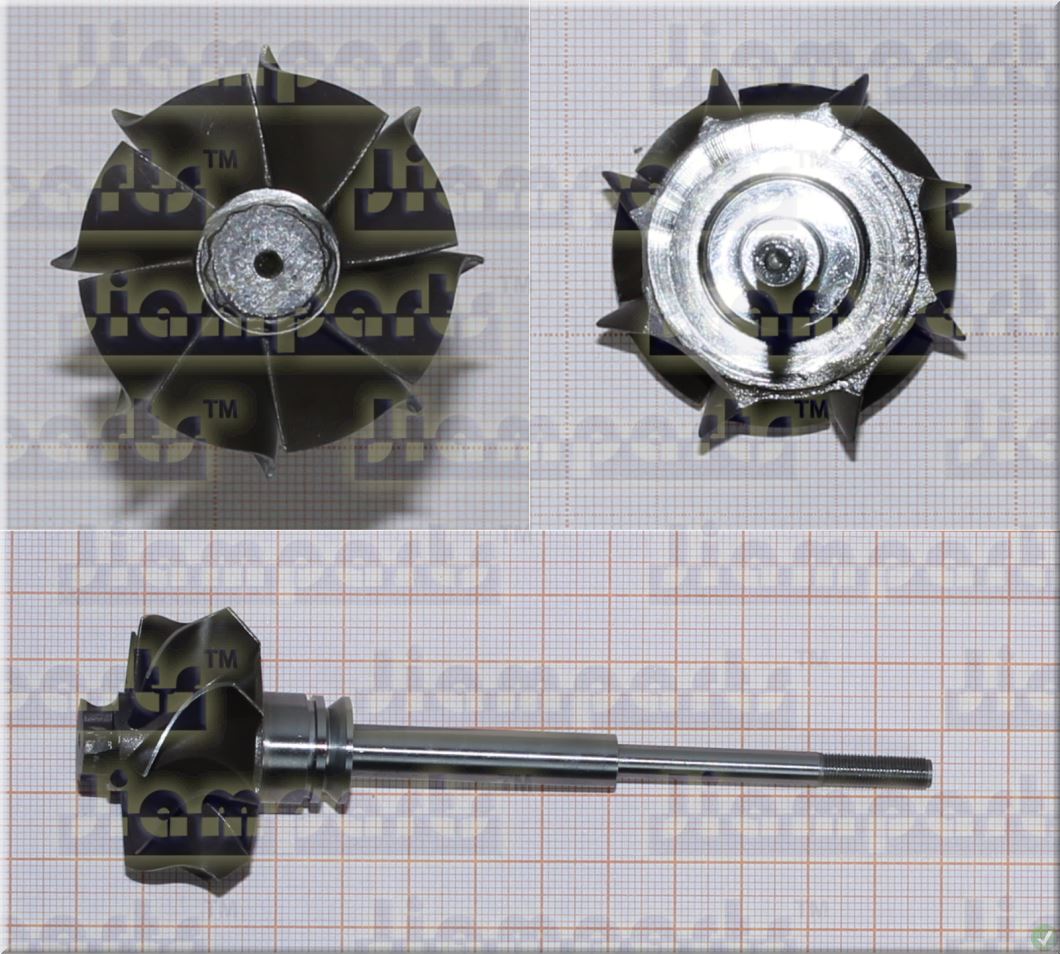 Description image:Turbine wheel RHF5-64006P17NHBRL382CAZ VAX50016 TW