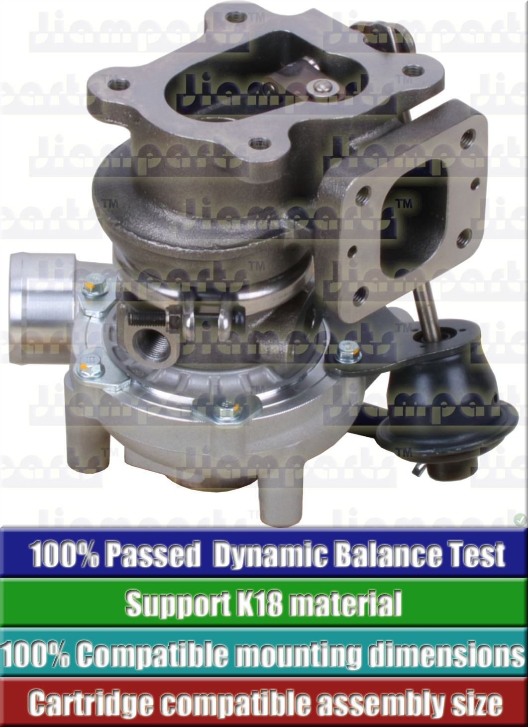 Description image:Turbocharger KT10-1B 0K058-13700C