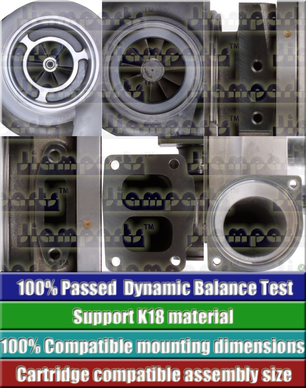 Description image:Turbocharger S4DCL031 107-2061-K