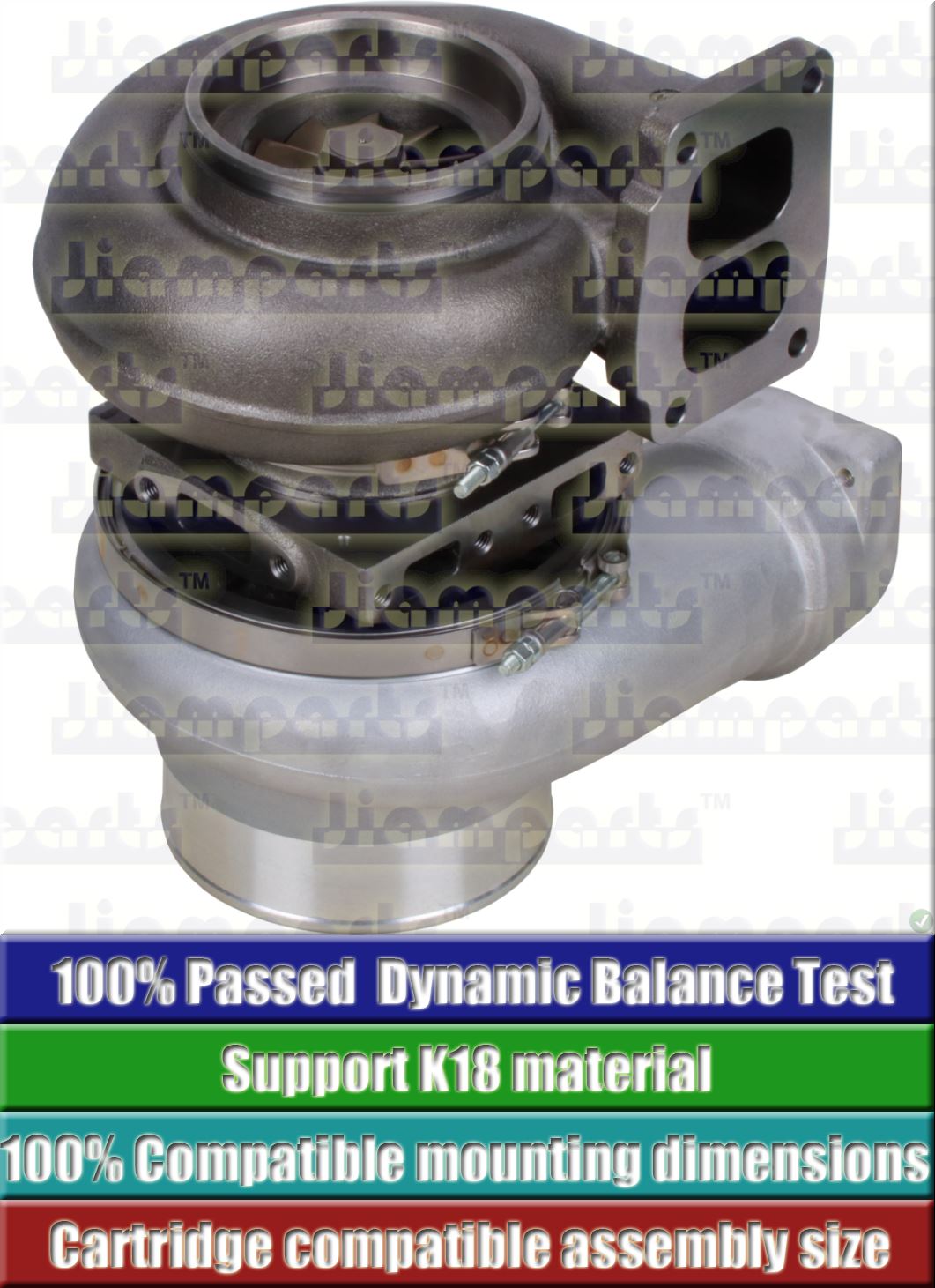 Description image:Turbocharger S4DCL031 107-2061-K