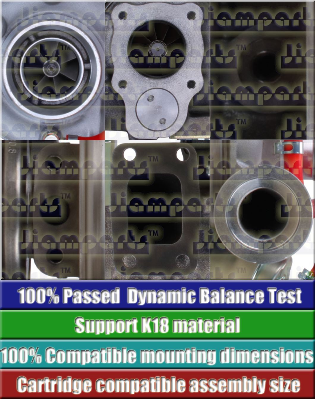 Description image:Turbocharger B1G-2471NRAKB 0 48 04298561