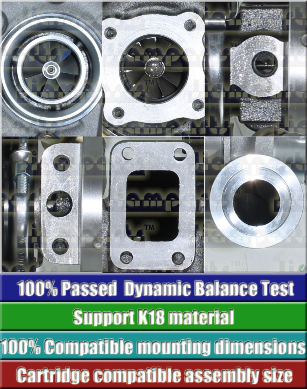 Description image:Turbocharger B1G-2471NRAKB 0 48WJ1 04297800