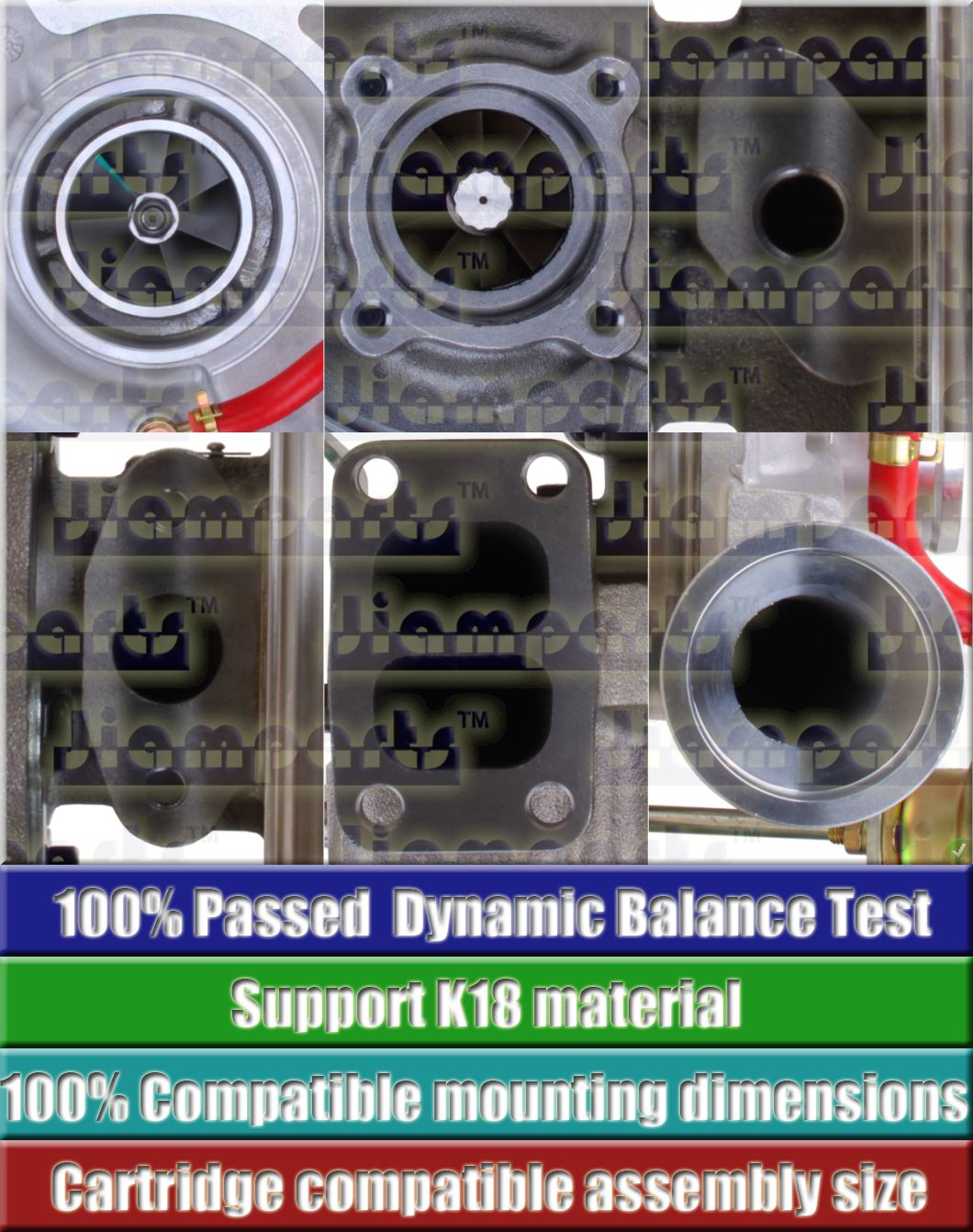 Description image:Turbocharger B2G-3071NRAKB0 66DK1 21034252