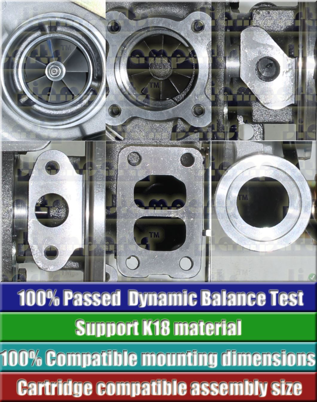 Description image:Turbocharger S200G-3071NRAKB 0 66 12709880013