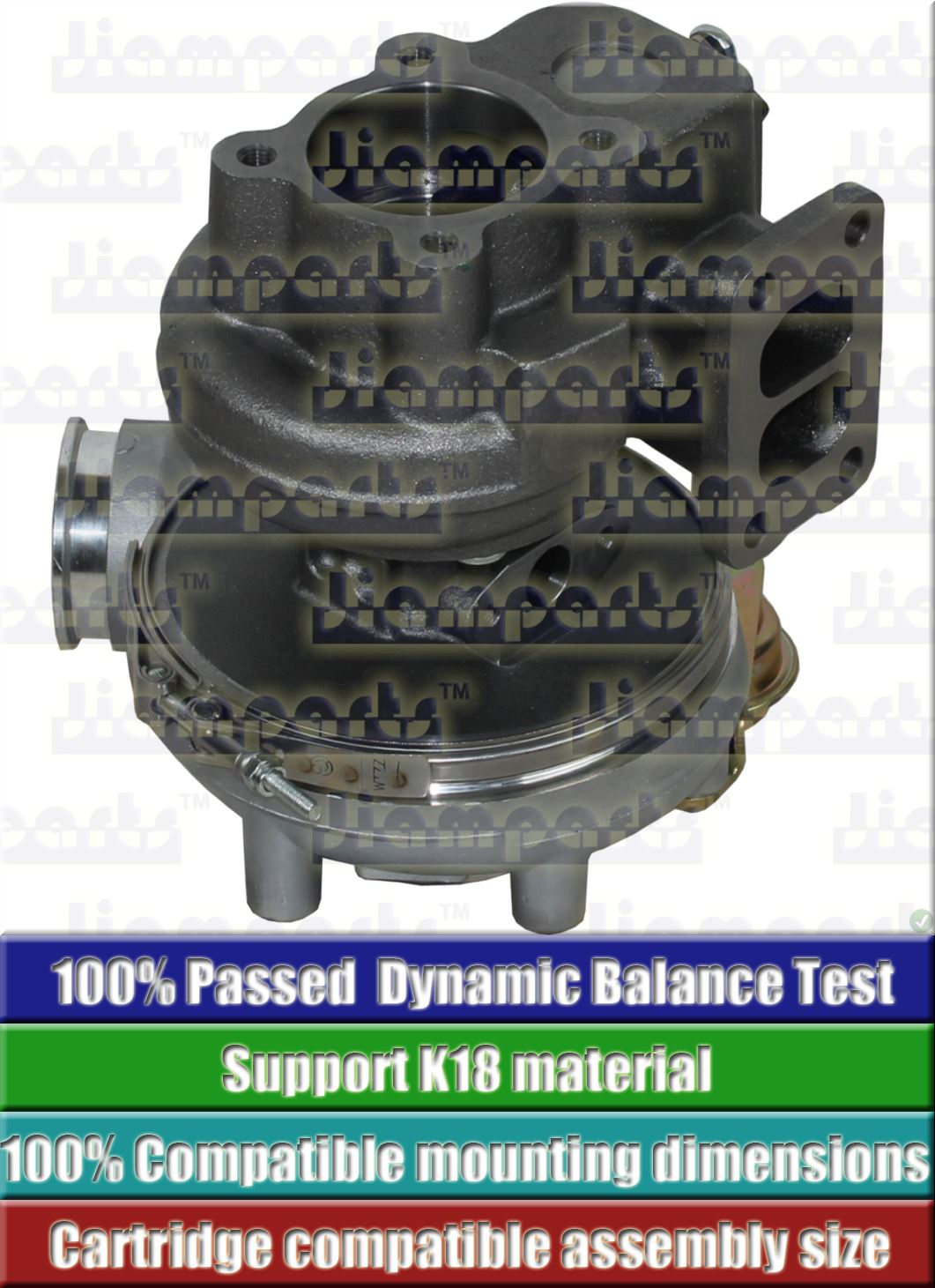 Description image:Turbocharger S200G-3071NRAKB 0 66 12709880013