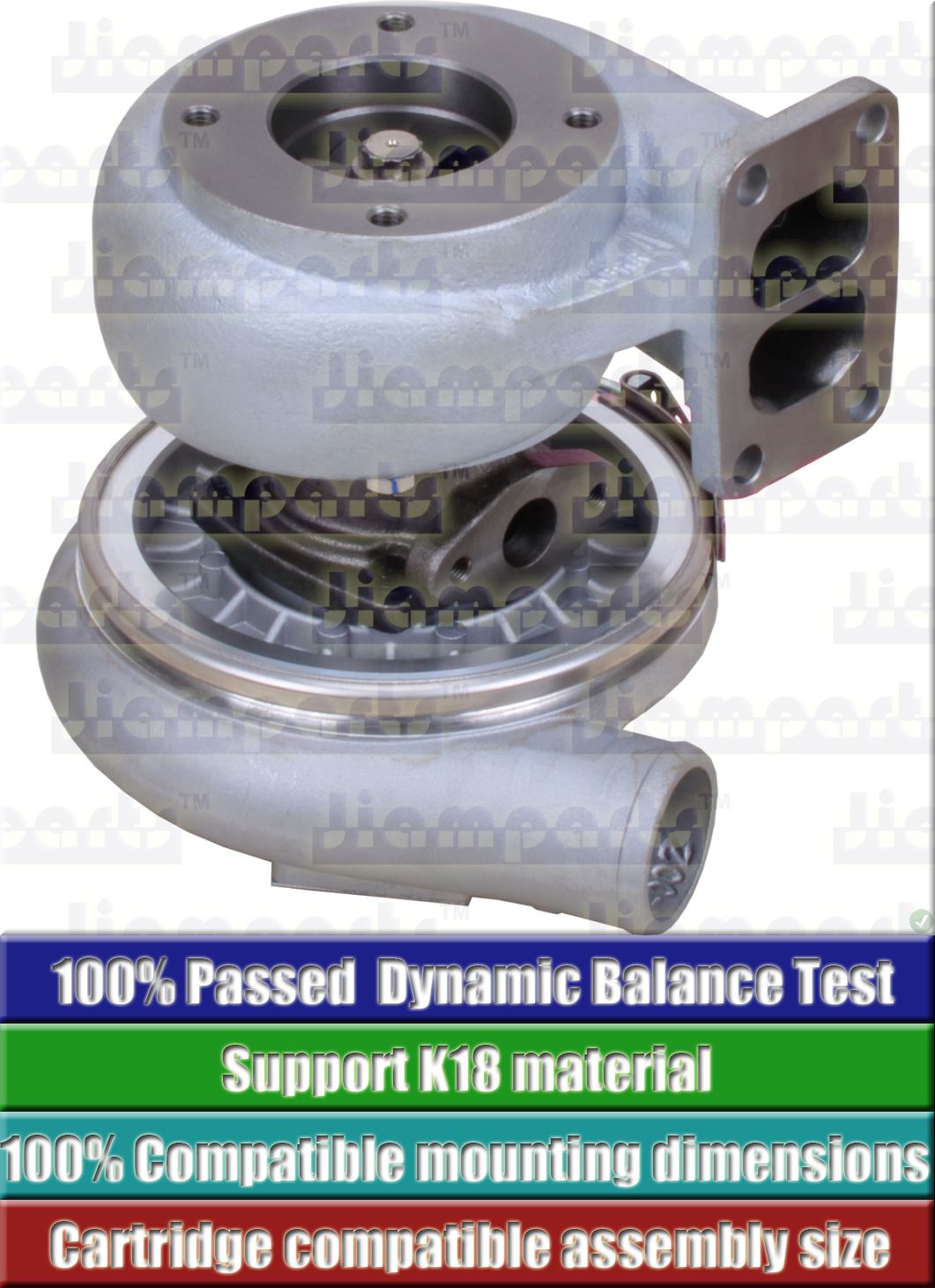 Description image:Turbocharger J80S 13038512