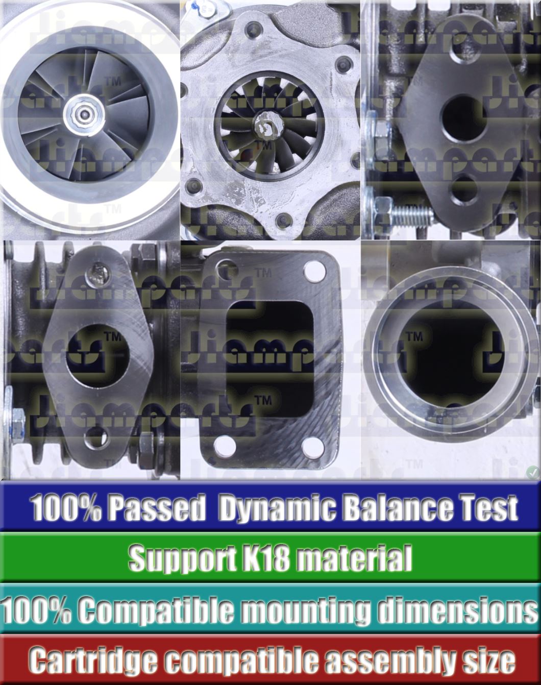 Description image:Turbocharger J60S 13068919