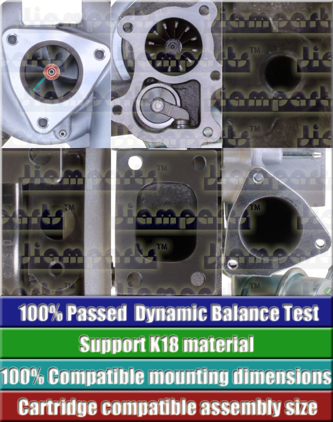 Description image:Turbocharger NISSAN TD04_144117T605-J
