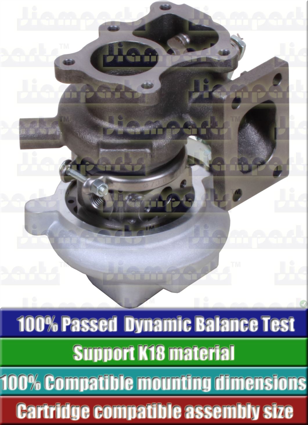 Description image:Turbocharger NISSAN TD04_144117T605-J