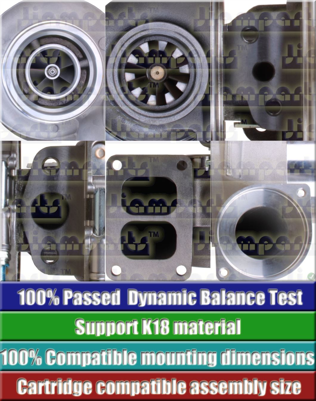 Description image:Turbocharger S3BSL128 167972-U