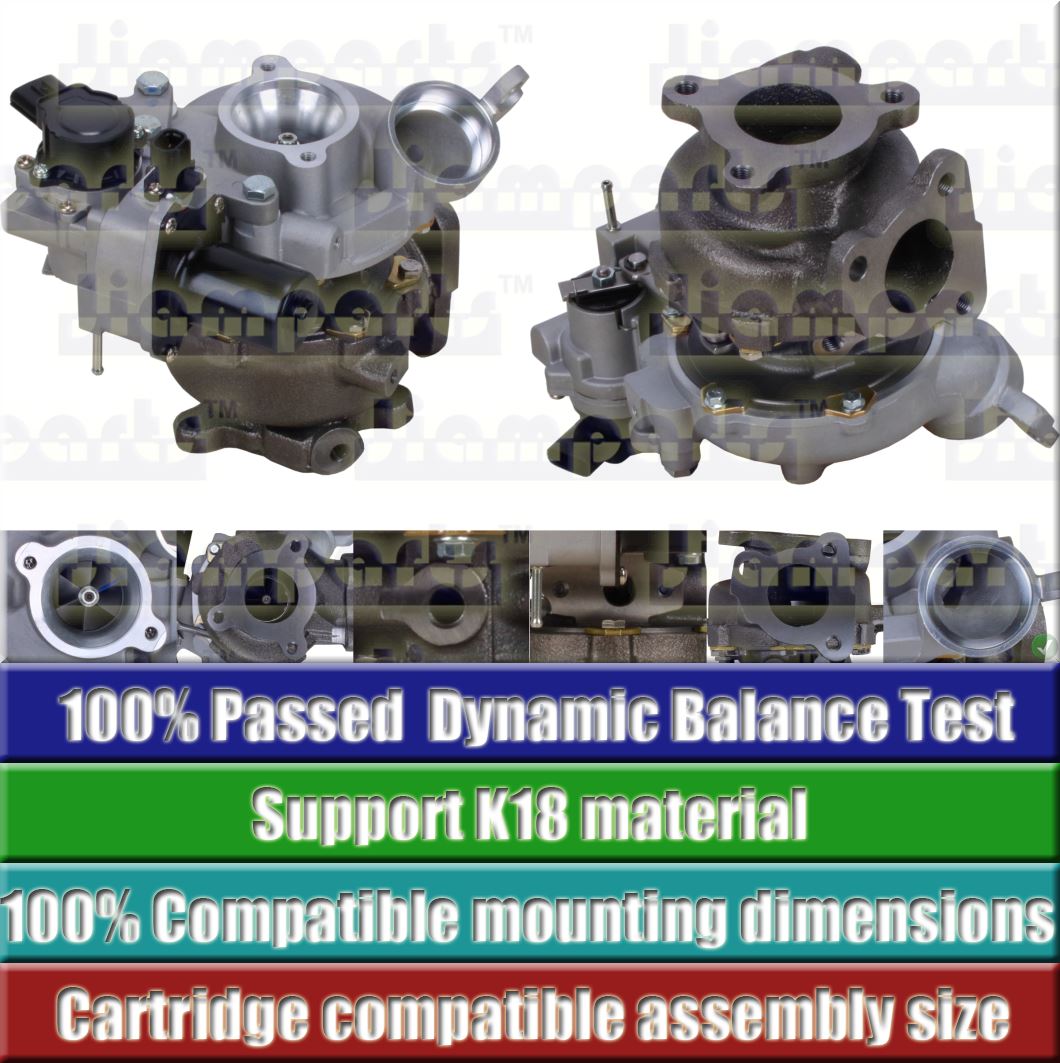 Description image:Turbocharger RHV4 17208-51010