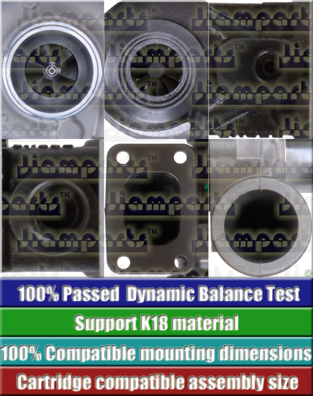 Description image:Turbocharger S1B032 173622-R