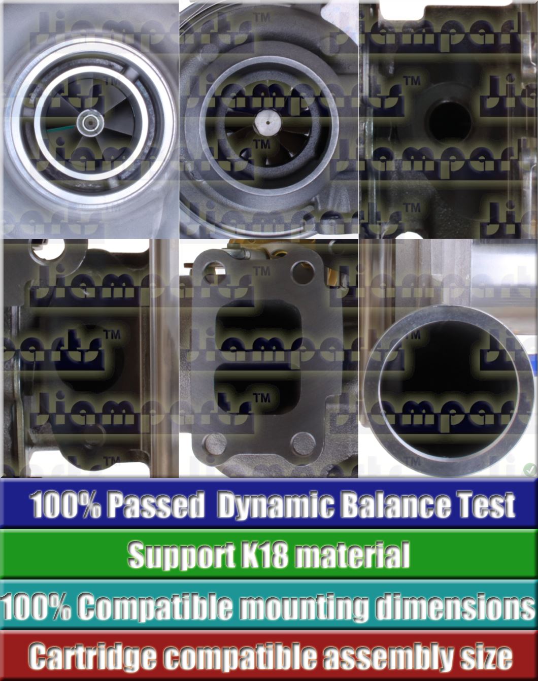 Description image:Turbocharger B2G005 10R-3749