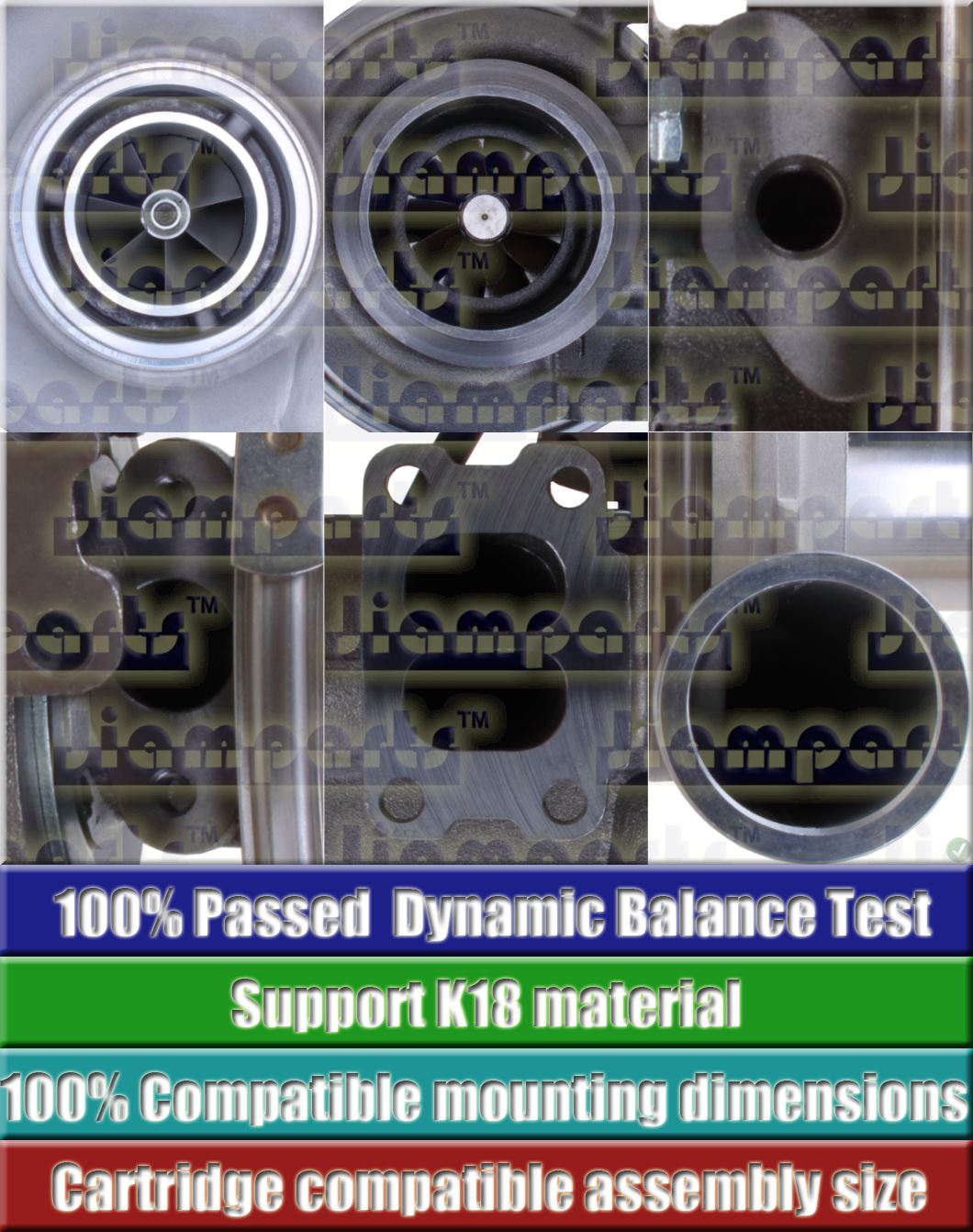 Description image:Turbocharger B2G 250-7699