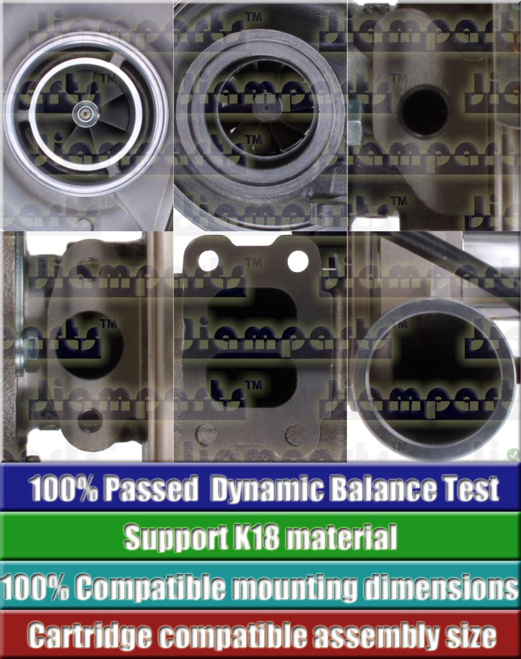 Description image:Turbocharger S200AG050 185-8016