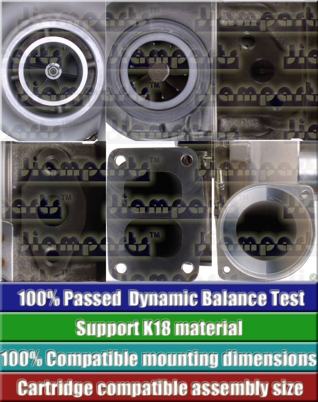 Description image:Turbocharger GTA5002B 196-5946-K