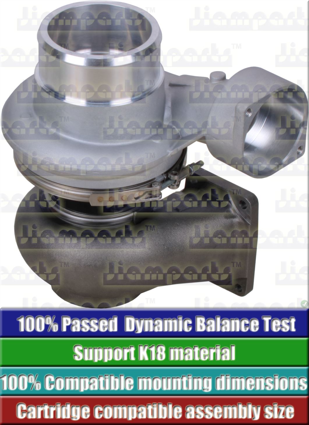 Description image:Turbocharger S3BSL-128 196425