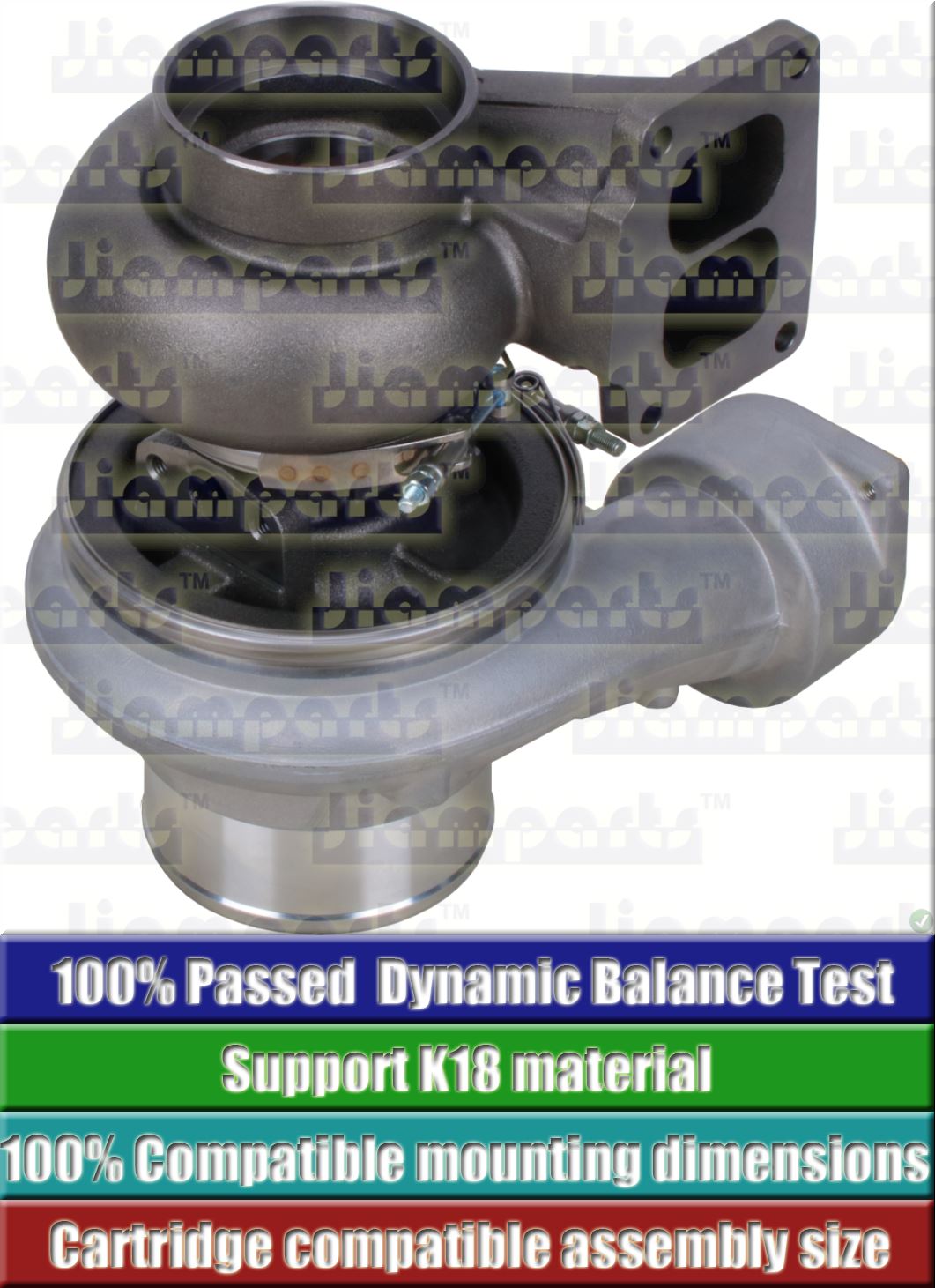 Description image:Turbocharger S3BSL-128 196425