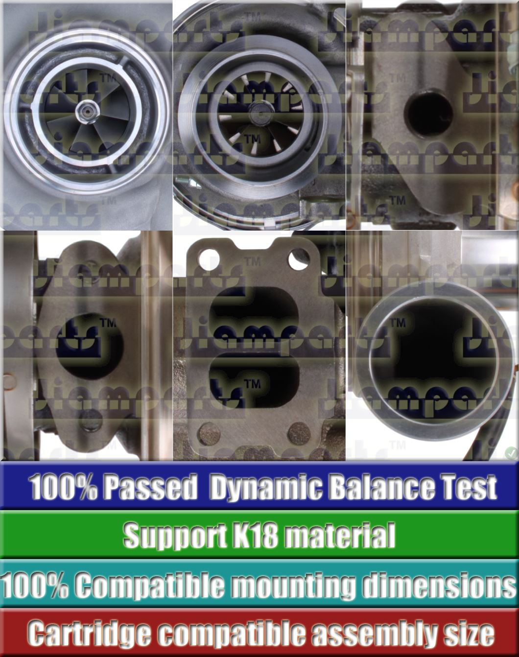 Description image:Turbocharger B2G006 250-7696-R