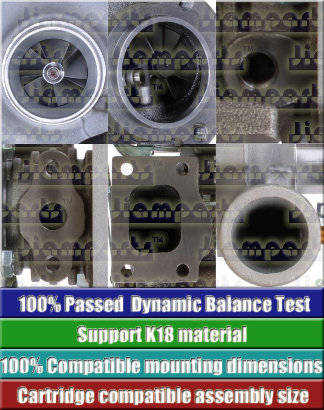 Description image:Turbocharger TB25 2674A150-R