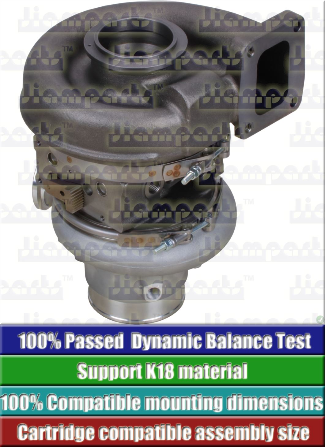 Description image:Turbocharger HE400VG;HE451VE 2838790