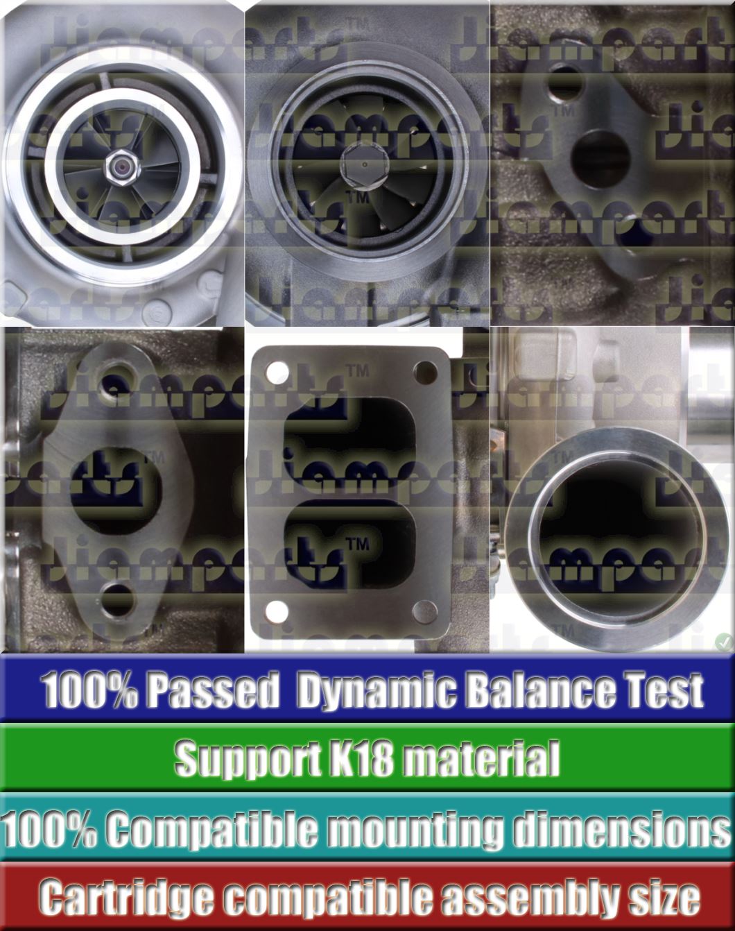 Description image:Turbocharger GTA5008B 284-2711