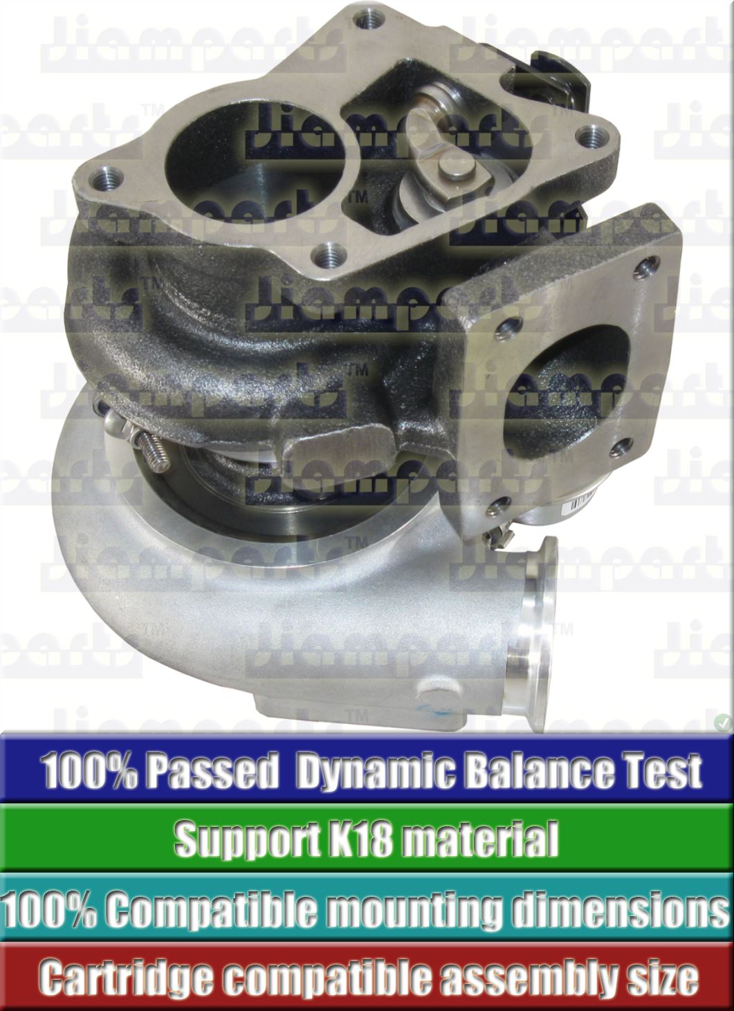 Description image:Turbocharger HE211W 2840684