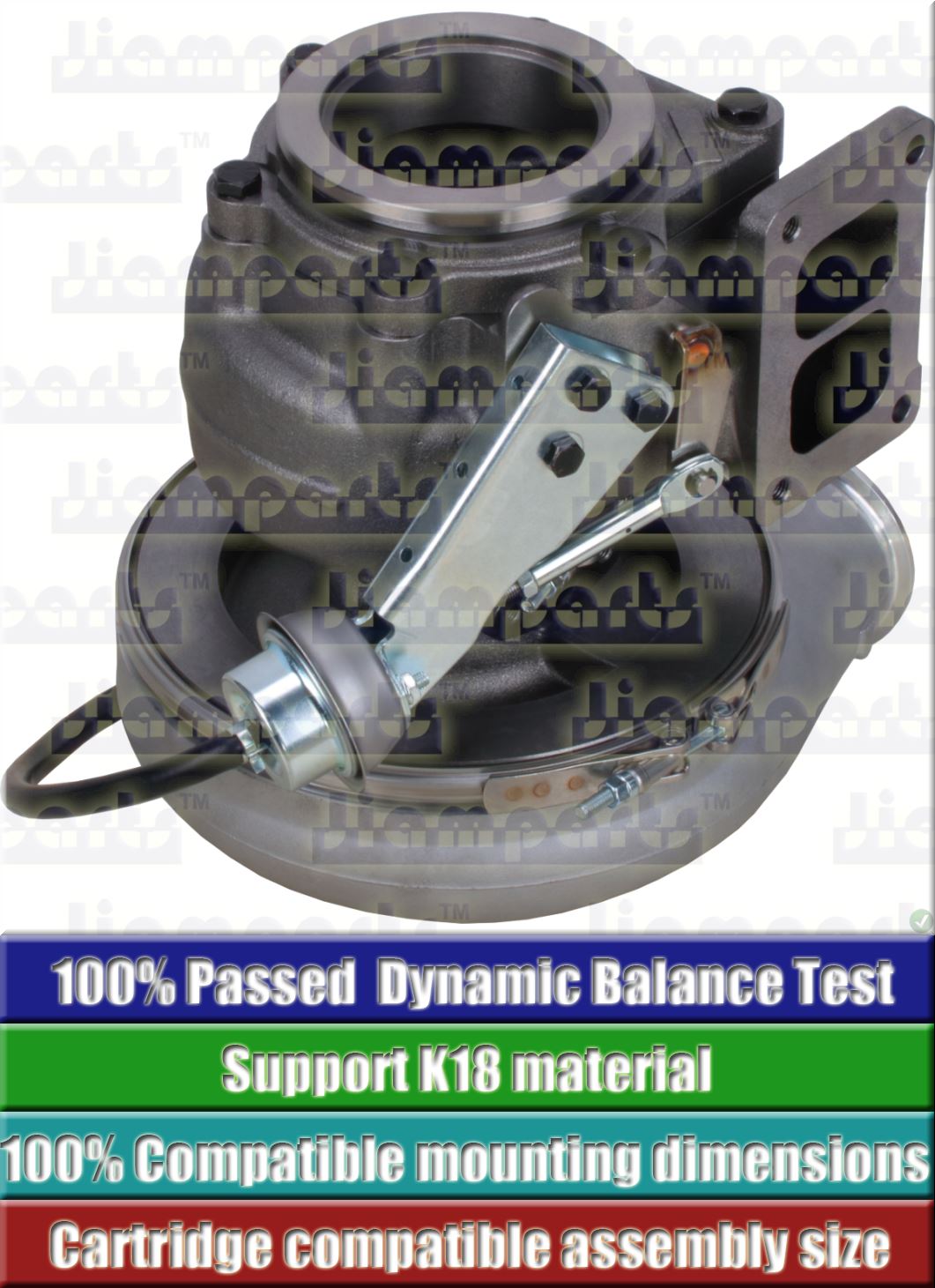 Description image:Turbocharger HE551W 2842578