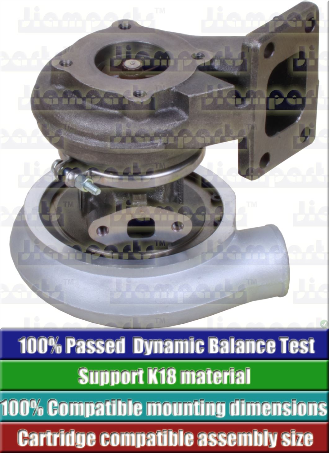 Description image:Turbocharger PERKINS S2A_2674A027