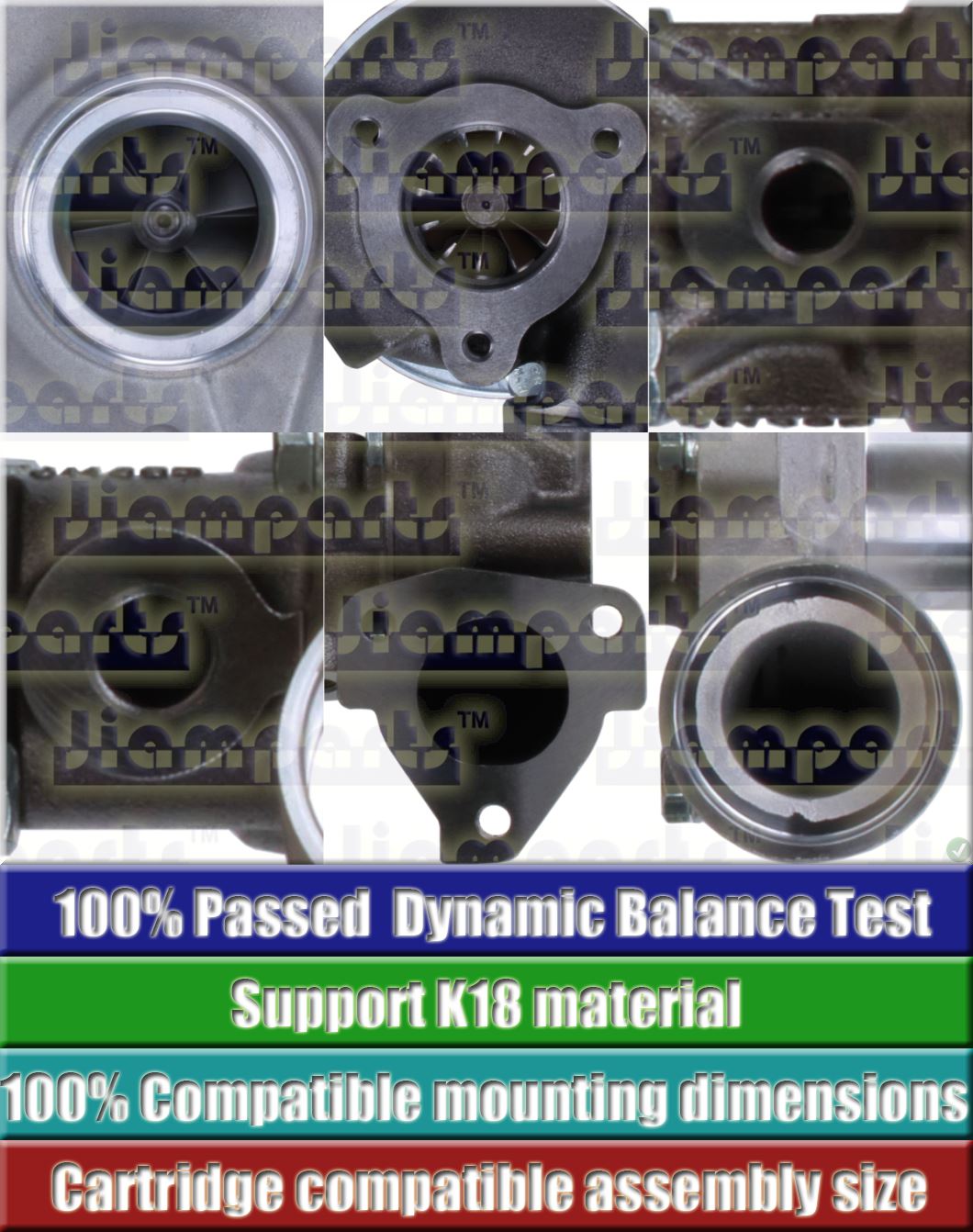 Description image:Turbocharger S1B 313818-U