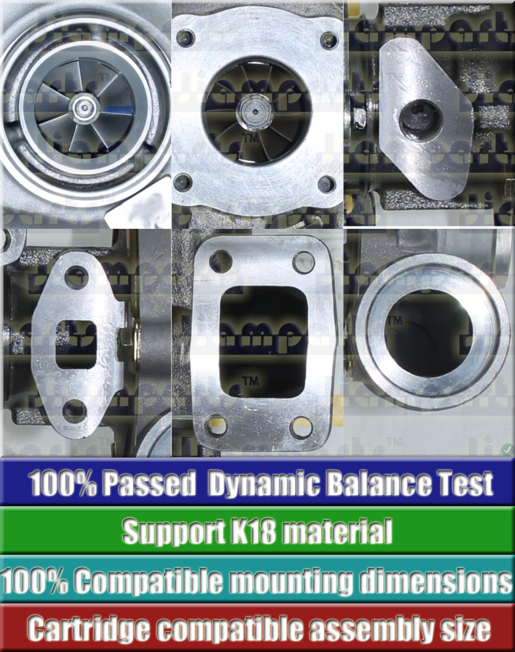 Description image:Turbocharger S2B 313940