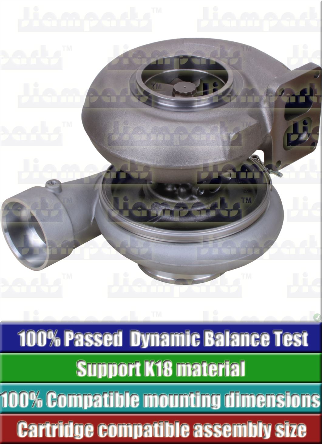Description image:Turbocharger CUMMINS S4T_3524651