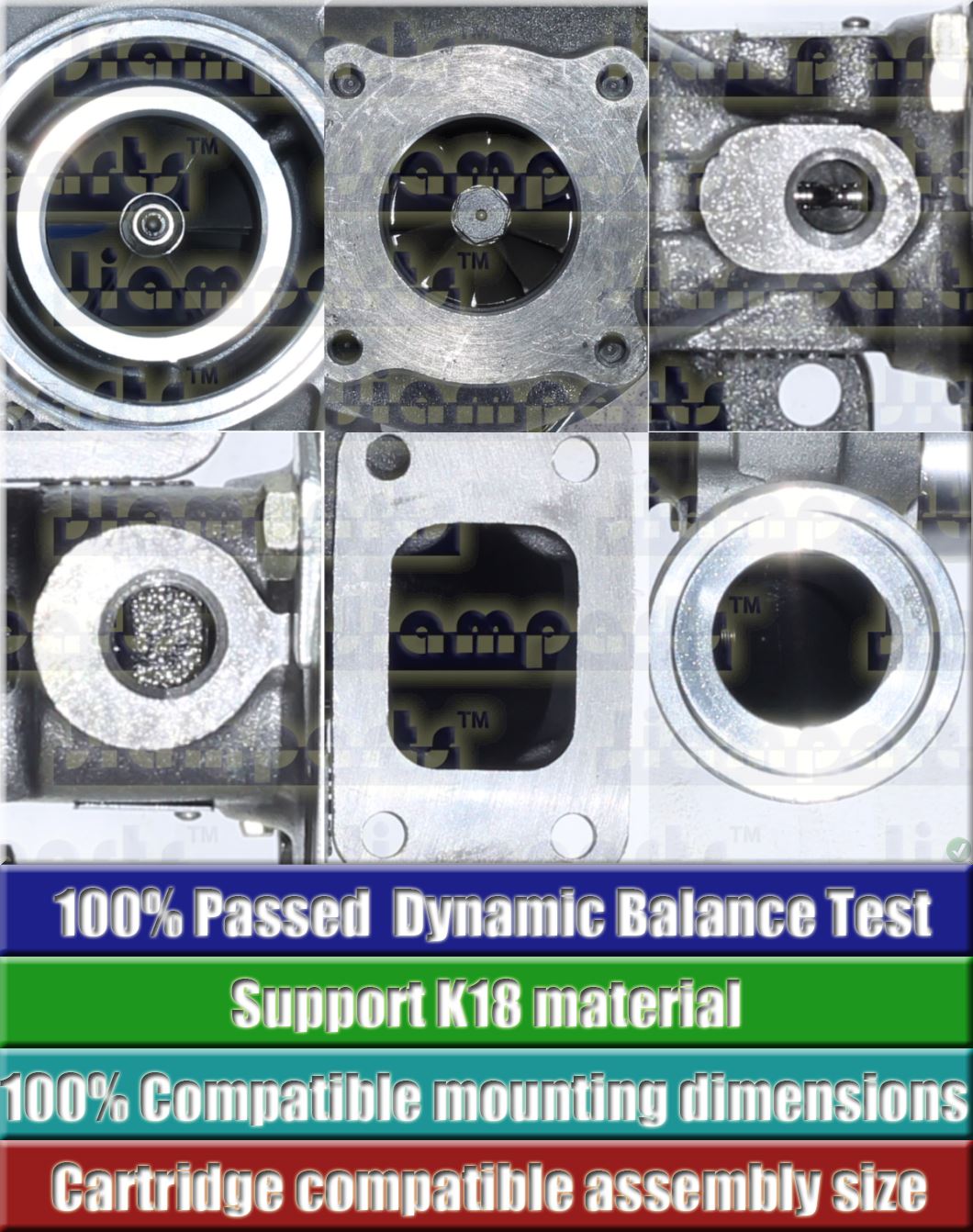 Description image:Turbocharger DEUTZ S100_3802185