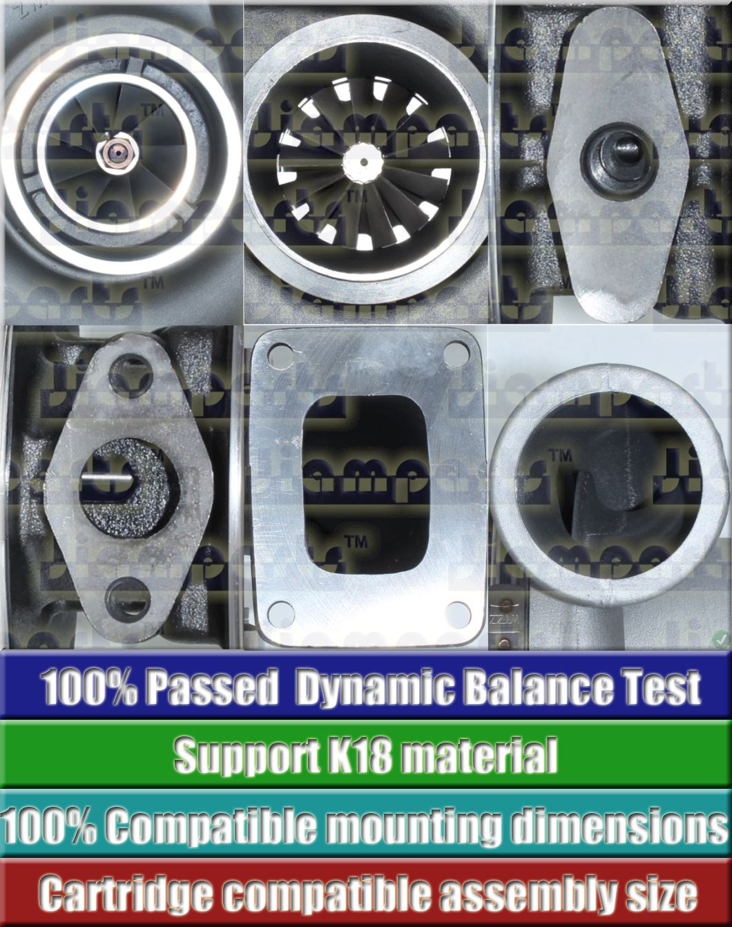 Description image:Turbocharger HT4B 3523591