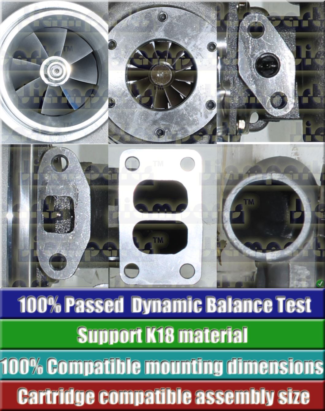 Description image:Turbocharger H2A 3523647