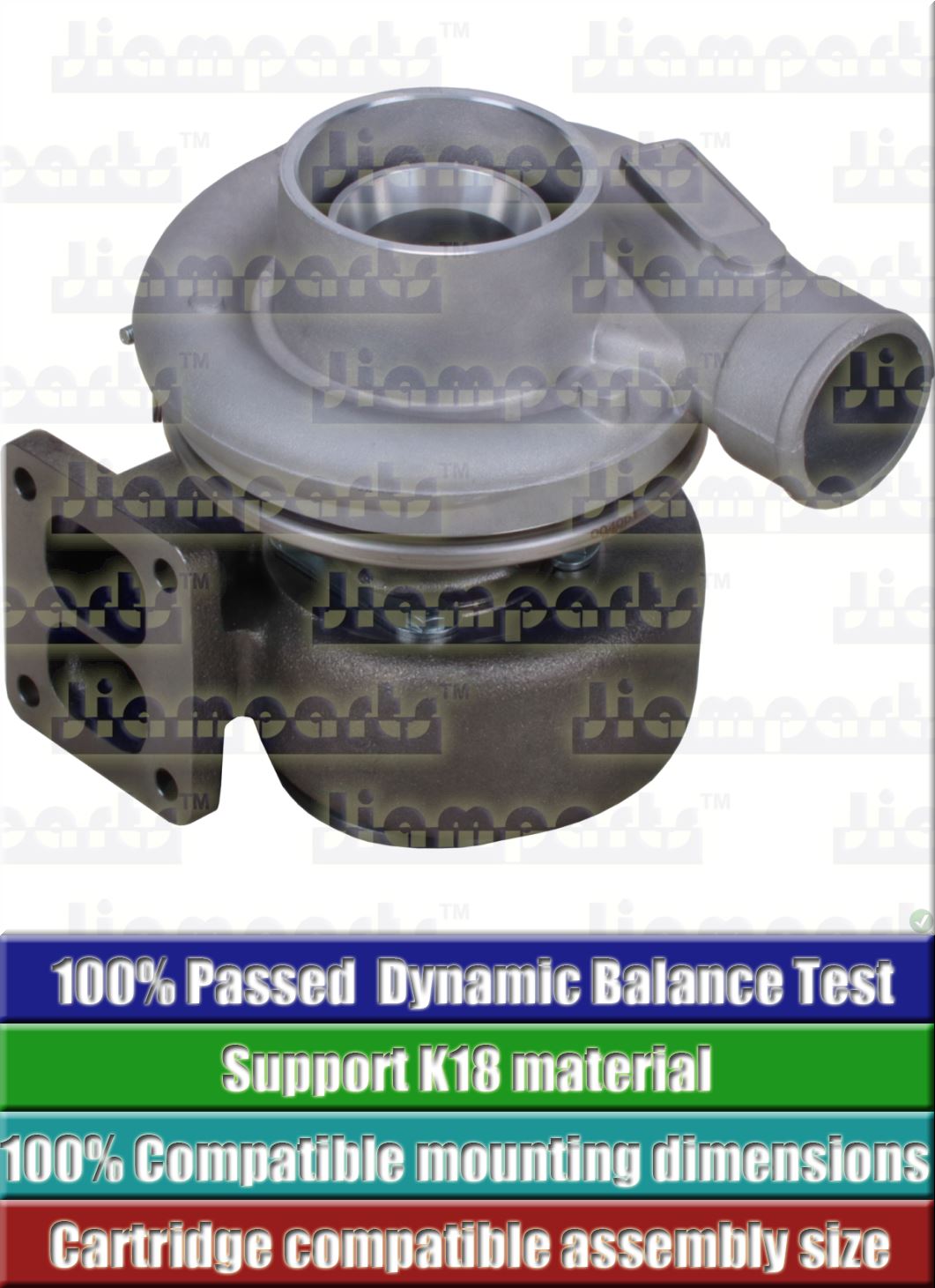 Description image:Turbocharger CUMMINS H1E_3802303
