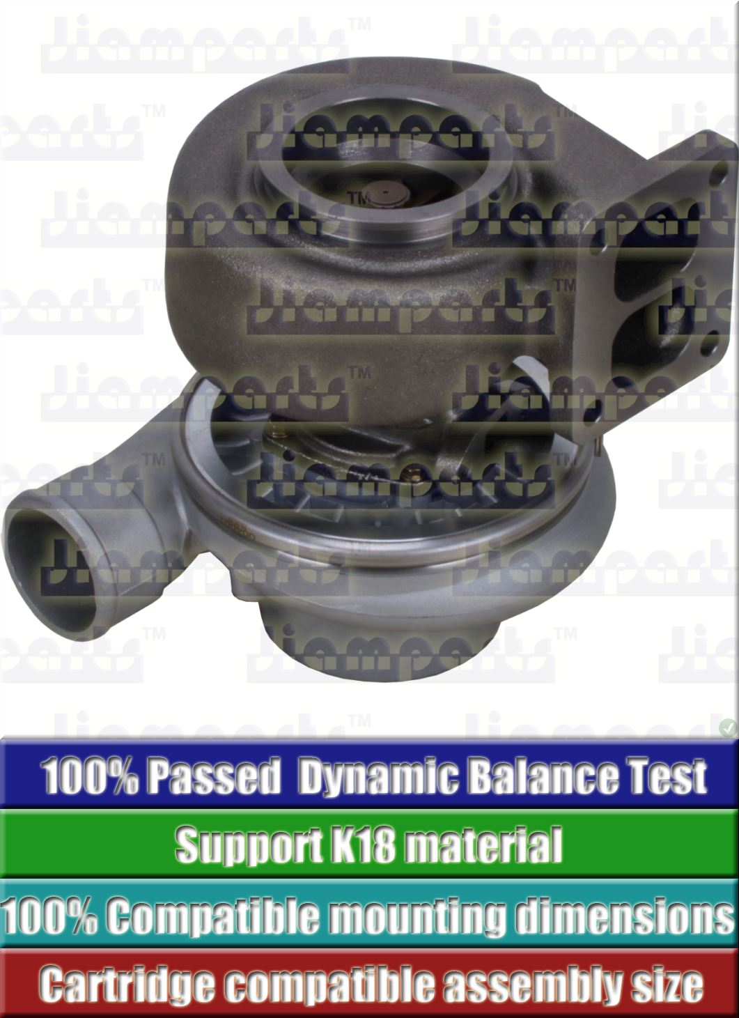 Description image:Turbocharger CUMMINS H1E_3802303